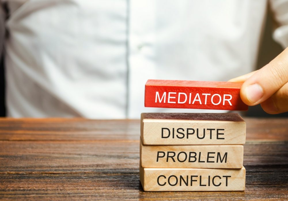 mediator, mediation, dispute, problem, conflict